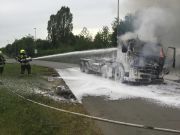 Brand LKW